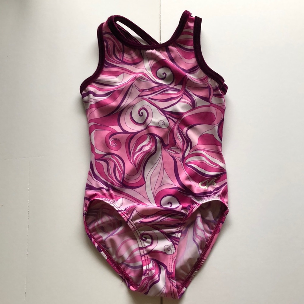 gk elite kids small gymnastics leotard